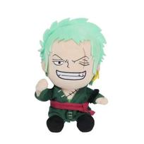 25cm One Piece Anime Figure Zoro Luffy Chopper Plush Toys Cute Cartoon Plushie Stuffed Dolls Pendant Kids Xmas Gifts 25cm