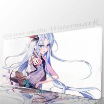 Yoisaki Kanade Project Sekai Colorful Stage Mousepad Mouse Mat Desk Mat With Pad Gaming Accessories Prime Gaming XXL Keyboard 30x80x0.2cm white