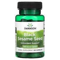 Black Sesame, 500Mg, 60 Capsules