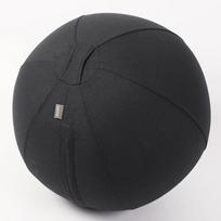65cm Vienspalvis medvilninis jogos kamuolio užvalkalas - Patogus ir pralaidus orui apsauginis 55cm Dark Grey With Label