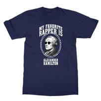 My Favorite Rapper is Alexander Hamilton Unisex T-Shirt Fan Gift S-5XL M gray