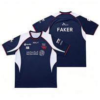 T1 Lol Faker Esports Custom Id Shirts Men T Shirt Women Tee Boys Top Children Parent Child Quick Dry Short Sleeves Kids Tshirt 120 white
