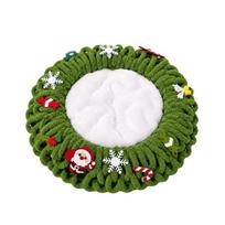 Warm Cave Bed Christmas Pet Bed Christmas Tree Design Xmas Pet Nest  Christmas Holiday Gift B