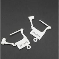 100pcs Hot Security Seal Plastic Disposable Lock Anti-theft Padlock for Travel Luggage Air Bags 4