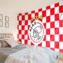 Ajax Amsterdam Crest Tapestry, Unique Design Tapestry, Wall Decor for Bedroom,Livingroom, Playroom,Heartwarming Fan Holiday Gifts 100cmx150cm