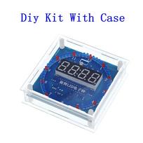 DS1302 TZT Rotating LED Display Alarm Electronic Clock Module DIY KIT LED Temperature Display 1pcs