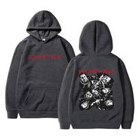 System of A Down Hoodie Men Women Classic Rock Alternative Metal Hooded Sweatshirt Man Casual Vintage Oversized Pullover Hoodies L tamsiai pilka spalva