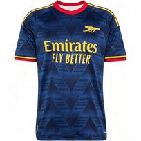 2026 Arsenal 3D Printed Football Jersey Men's Summer Quick Drying Breathable Short Sleeved T-shirt Family Matching Clothing 6XL blue