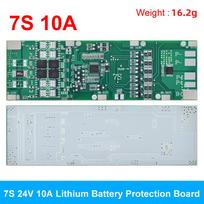 TZT BMS 7S 24V 10A 15A 20A 30A Li-ion 18650 Baterijos įkrovimo plokštė su balansavimo funkcija, trumpojo jungimo / temperatūros apsauga 2PCS