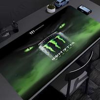 Monster Energy LOGO Mouse Pad - Non-Slip Rubber Base, Smooth Surface for Work,Gaming,Office,And Home Use, Desk Mouse Pad 40cmx90cm