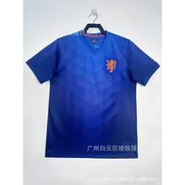 Netherlands Retro Soccer Jersey 88/98 World Cup Orange Van Basten Bergkamp Gullit Training Top M