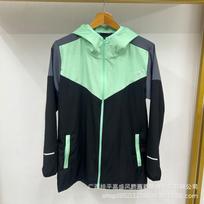 Brazil Football Training Jacket - Neymar Style Waterproof Windproof Hooded Coat Men M gray