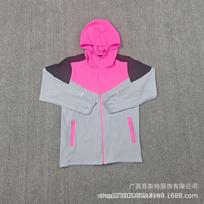 Brazil Football Training Jacket - Neymar Style Waterproof Windproof Hooded Coat Men L gray