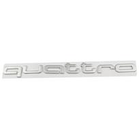 Automobilio Metalinis Lipdukas Priekinio Buferio Kastuvo Logotipo Lipdukai Audi Quattro A3 A4 S3 S4 RS3 RS4 RS5 RS7 Ženkliukai Emblemos Aksesuarai