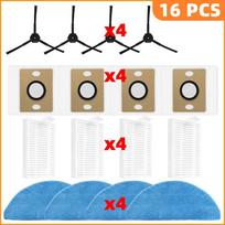 Compatible For ILife A30 Pro Replacement Parts Kit Main Brush Side Brush HEPA Filter Mop Dust Bag 5000pa Odkurzacz Akcesoria