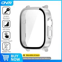 Glass+Case for Realme Watch 5 Tempered Glass Anti-scratch Screen Protector & Hard PC Protective Bumper Covor Accessories for Realme Watch 5