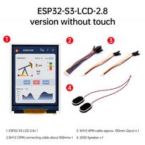 ESP32-S3-Touch-LCD-2.8B with 480×640/240 × 320 Resolution Display IPS Capacitive Screen WIFI Bluetooth Development Board