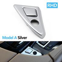 Kairiarankis RHD Automobilio Priekinės Centrinės Konsolės Porankio Dėžutės Jungiklio Mygtuko Dangtelis Skirtas BMW 5 Serija F10 F11 F18 520 523 525 2011-2017