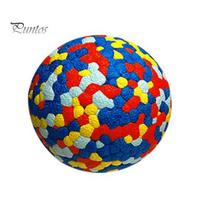 Bite-proof Pet Toy Balls Dog Interactive Tennis Ball Indestructible Fetch Toys for Aggressive Chew-resistant Chewers Durable Chew Water Outdoor 3Inch įvairiaspalvis