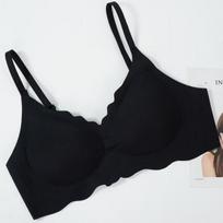 Seksualios besiūlės liemenėlės be vielos liemenėlės Minkšti intymūs moteriški apatiniai Moteriški apatiniai apatiniai ir miegui skirti moteriški intymūs drabužiai M/34