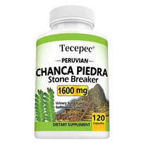 Tecepec Chanca Piedra — 1600mg Peruvian Stone Breaker, Phyllanthus Niruri, 120 Capsules 120 Capsules