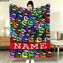 Custom Among Us Blanket, High quality Comfortable for All Seasons, Home Decor, Warmth and Comfort 130cm x 150cm