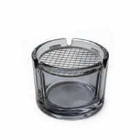 Metal Filter Screen Glass Incense Burner Anti Dust Fragrance Censer Aromatherapy Burner  Yoga Space pilka