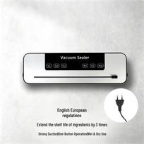 Automatic Vacuum Sealing Machine for Food Preservation & Kitchen Use Cutting Model + 50 Vacuum Bags (20*25)