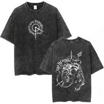 Anime Jojo Bizarre 4Adventure T-Shirt Dio Brando Jotaro, Graphic Tee T-Shirt S black