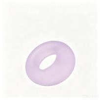Jumbo Loop Gel-Filled Stress Ball,Ultra-Squishy Fidget Toy For Stress ReliefFocus,Anxiety Ball AdultsTeens,Sensory Squeeze Toy white