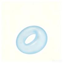 Jumbo Loop Gel-Filled Stress Ball,Ultra-Squishy Fidget Toy For Stress ReliefFocus,Anxiety Ball AdultsTeens,Sensory Squeeze Toy
