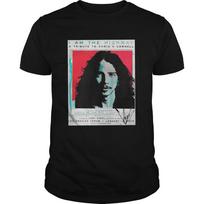 Vintage I Am The Highway Chris Cornell Shirt Classic Black Men Size S-4XL S gray