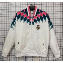 Retro Football Jacket 2026 World Cup Inspired Windbreaker Waterproof Unisex Sport Coat Soccer Training Medium black