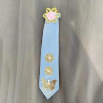 Butterfly Korean Headband Ribbon Stage Dance Costume Retro Korean Hanbok Hairband  Ladies Style 3 gray