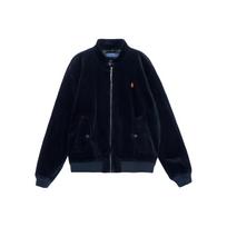 Polo Ralph Lauren Pony Embroidered Corduroy Bomber Jacket 914227001-001 XL black