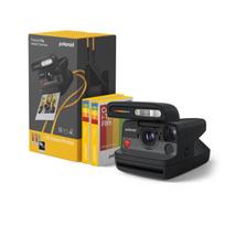 Polaroid FLIP Instant Camera Black Color Film Bundle - + (16 photos) (6565)
