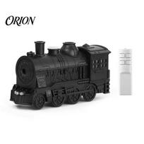 Aromatic Diffusers with LED Light Vintage Steam Train Aroma Diffuser, 300ml Ultrasonic Cool Mist Humidifier Dual Holiday Gift for Friends Family EU juoda