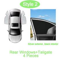 Full Car Sunshades For BYD Seal 6 EV Accessories Qin L EV 2025 2026 Aluminum Foil Windshield Window Heat Sun UV Protection Visor
