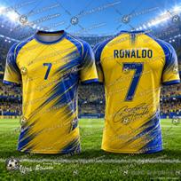 Ronaldo Futbolo Marškinėliai Vaikams Ir Suaugusiems Nauji Gerbėjų Atminimo Futbolo Marškiniai Kvėpuojantys Greitai Džiūstantys Treniruočių Vaikų T-shirt 160 blue