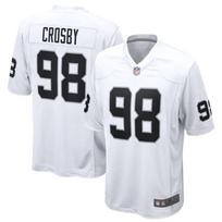 Las Vegas Raiders 98 Crosby Football Jersey Men Women Kids Sports Training Game Top L
