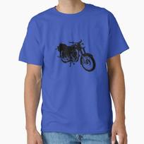 Roblox Motociklo Dviratis Numatytasis Avataras Marškinėliai Klasikinis T-shirt XXL blue