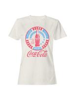 Officially Licensed Coca Cola Vintage Coca-Cola Enjoyment Design Women's T-shirt 110 pink