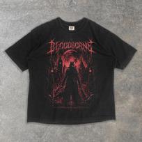 Vintage Washed Bloodborne Metal Style T-Shirt M gray