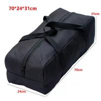 600D Oxford Cloth Moving Storage Tool Bag Black Canvas Canopy Pole Bag  Outdoor Supplies 70*24*31cm