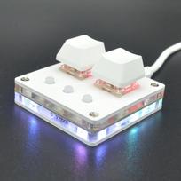OLOEY 2 klavišų mini mechaninė makro klaviatūra