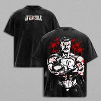 Vintage Omni Man Invincible Shirt Superhero Graphic Tee Dark Comic T Shirt Villa 120 black