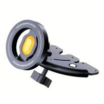 Magnetic Car CD Slot Mount Magsafe Phone Holder Universal Mobile Bracket Clip Support for IPhone 16/15/14/13/12 Samsung Xiaomi oranžinė