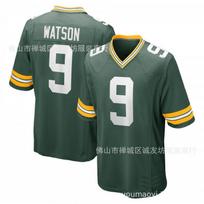 NFL Green Watson Football Jersey Mens Sports Training Uniform S-XXXL M black