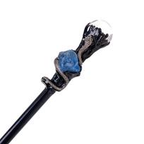 Handcrafted Crystal Magic Wand Creative Natural Crystal Ball Scepter  Home Decor Style 4