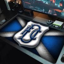 Dundee Football Club Mouse Pad Large Gaming Table Cushion Nonslip Laptop Tablet Big Mousepad Xxl Mat Mini Pc Playmat With Lock Edge 30cmx60cm(11.8x23.6inch)